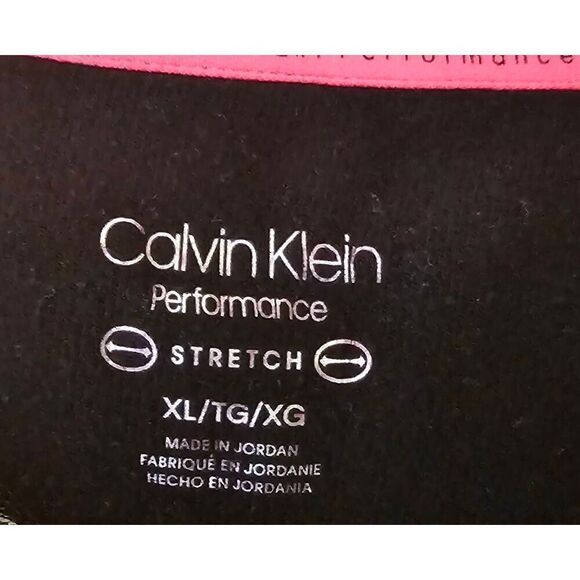 Calvin Klein Performance Cowl Neck Front Wrap Black White Striped Sweater Soft C - Picture 7 of 10